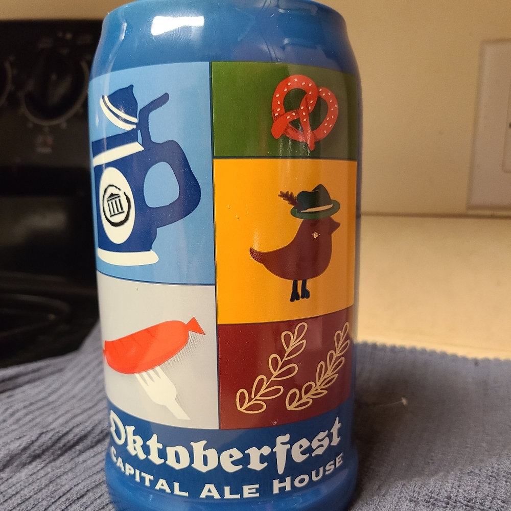 Oktoberfest tall beer mug